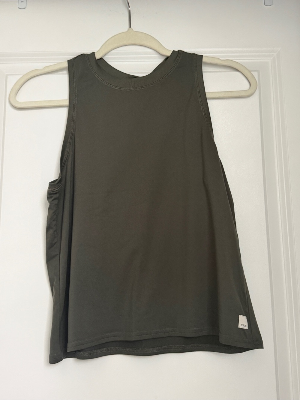 Vuori Olive Green Sleeveless Tank Top